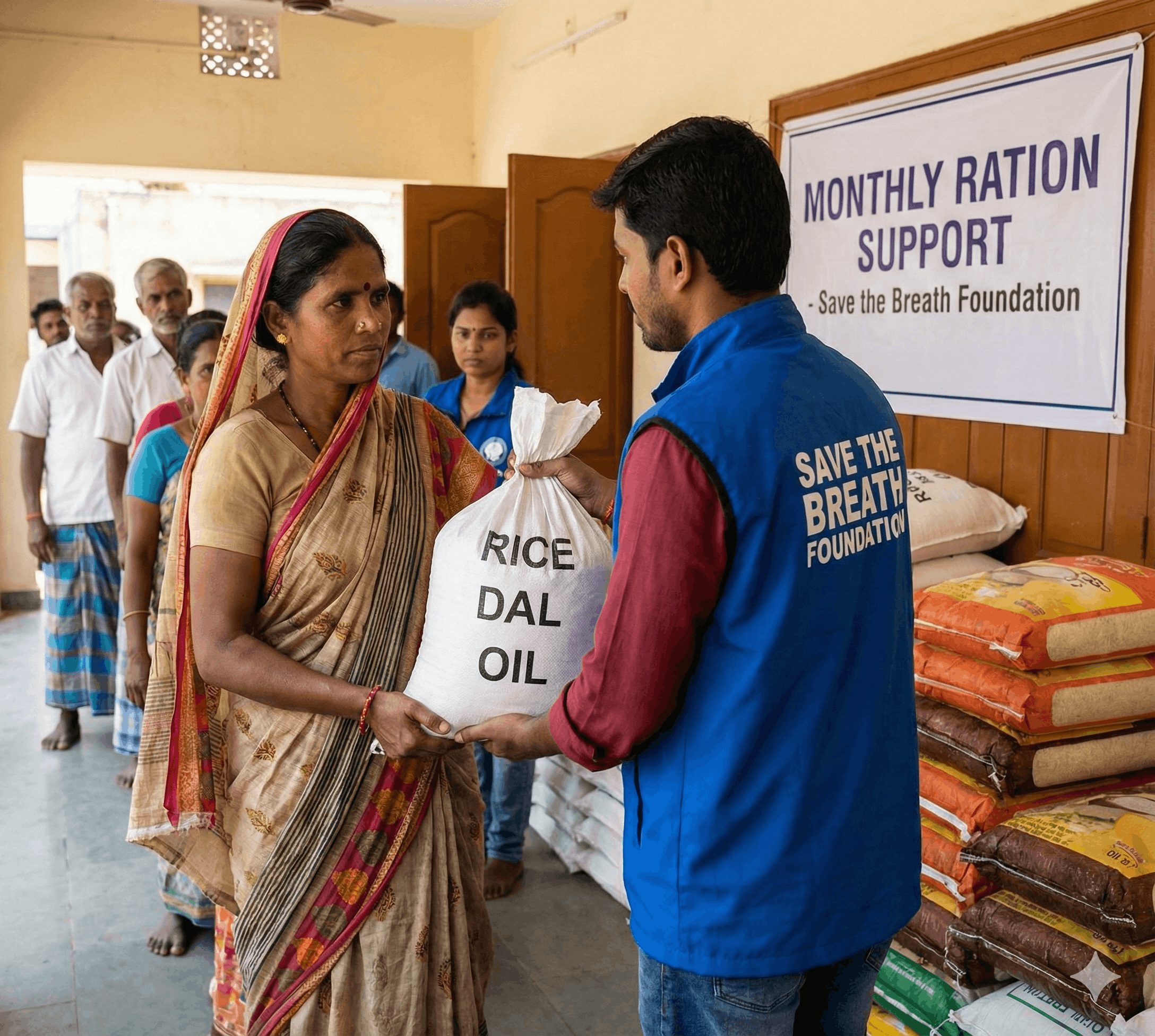 >Monthly ration support